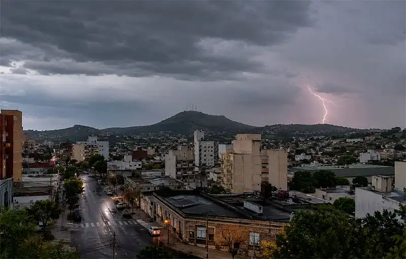 dos Alerta amarillo por tormentas para este viernes 31 en Tandil