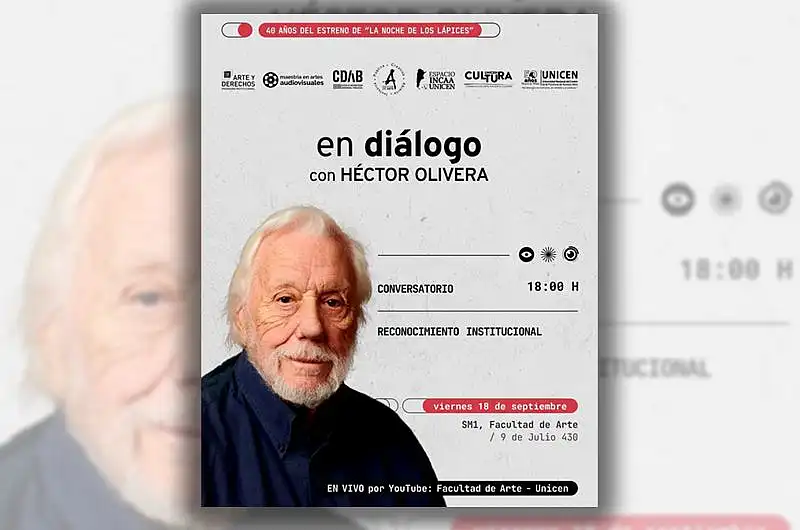 Reconocerán la trayectoria de Héctor Olivera