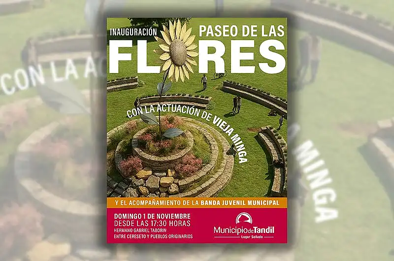 El Municipio inaugurará el Paseo de las Flores en el espacio del Dique Viejo